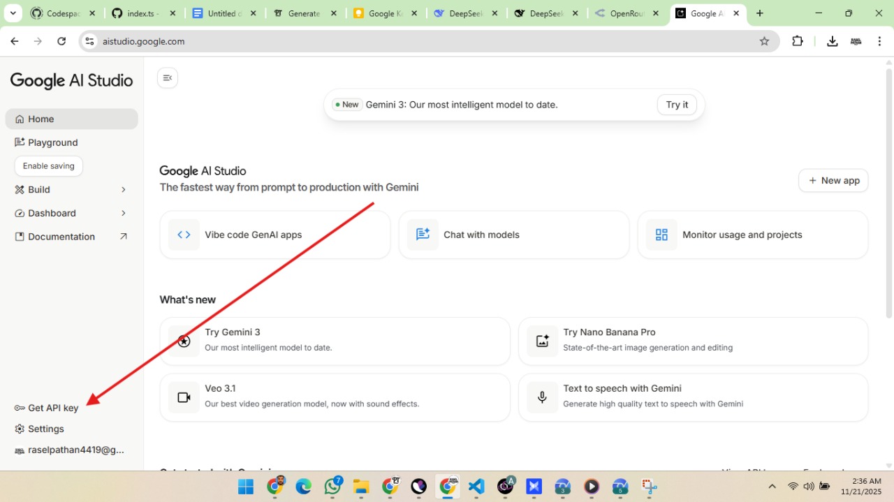 Google AI Studio